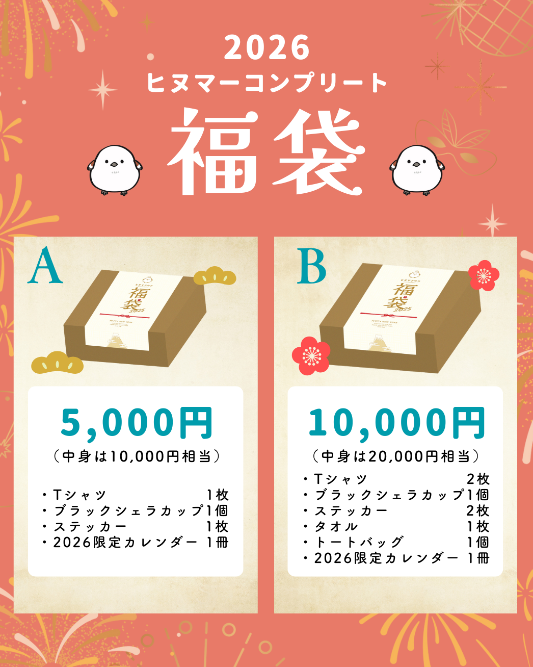 【追加再販】ヒヌマーコンプリート福袋B