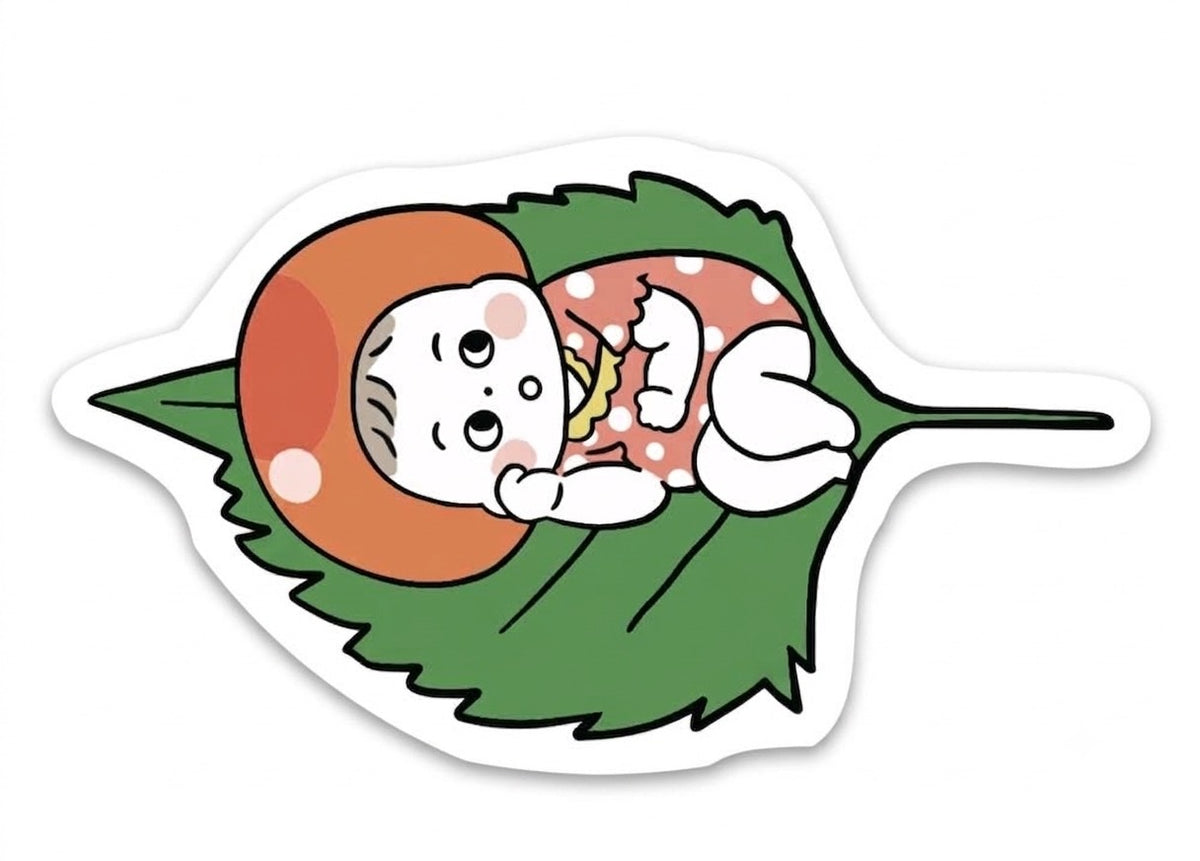 いくらのはーちゃんステッカー
