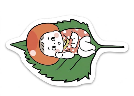 いくらのはーちゃんステッカー
