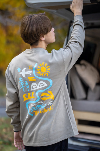 ＜在庫わずか＞THE BREATHFUL ヒヌマフェフロンT